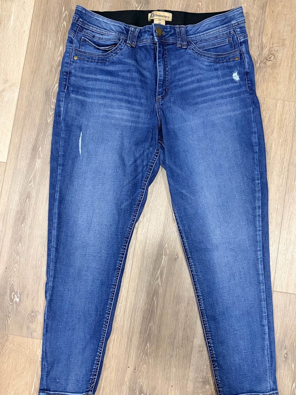 Democracy Medium Blue Skinny Jeggings